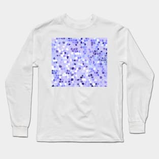 Purple Mosaic Long Sleeve T-Shirt